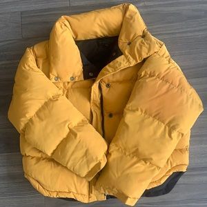 PacSun Kendall + Kylie Yellow Puffer Jacket